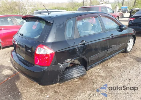 2008 Kia Spectra5 Sx z USA, uszkodzony, nr VIN KNAFE161685020492